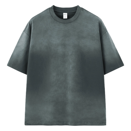 Oversized Washed Tee (Grey)